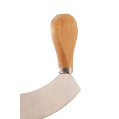 Orsina Bamboo Board and Mezzaluna Herb Chopper Set with Dual Blade