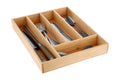 Orsina Birchwood 5 Compartment Cutlery Tray | Kitchen Drawer Organizer