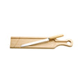 Orsina Soka Rubber Wood Bread Board and Knife Set with Crumb Tray
