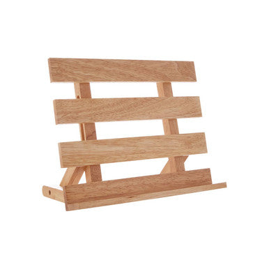 Orsina Nash Rubber Wood Cook Book Stand | Foldable Tablet Holder