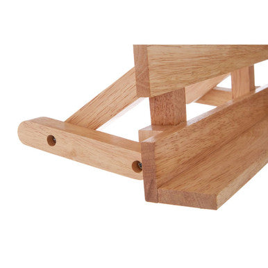 Orsina Nash Rubber Wood Cook Book Stand | Foldable Tablet Holder
