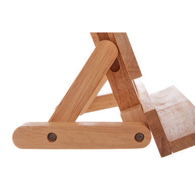 Orsina Nash Rubber Wood Cook Book Stand | Foldable Tablet Holder