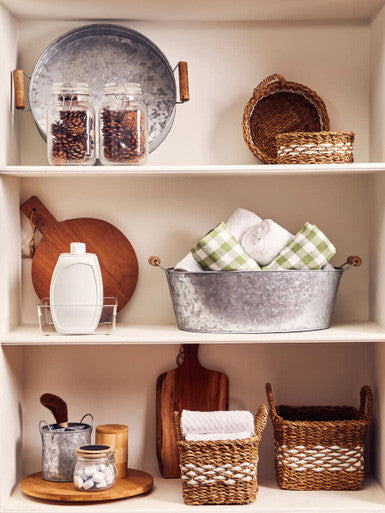 Orsina Aleki Bamboo Lazy Susan | Rotating Kitchen Table Turntable