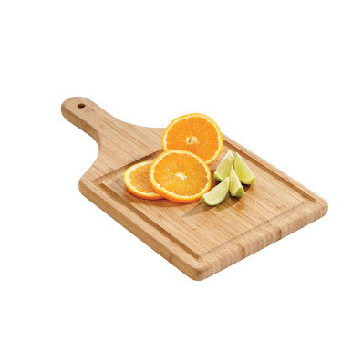 Orsina Bamboo Paddle Chopping and Serving Board with Juice Groove