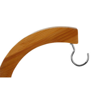 Orsina Aleki Bamboo Banana Hanger – Natural Wood Fruit Stand Hook