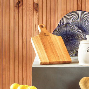 Orsina Charm Paddle Small Rubberwood Chopping and Serving Board