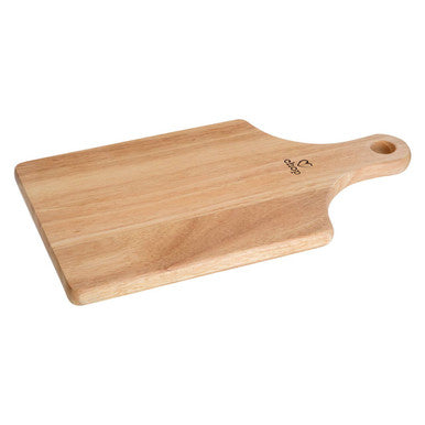 Orsina Large Rubberwood Paddle Chopping and Serving Board – 18 Inch