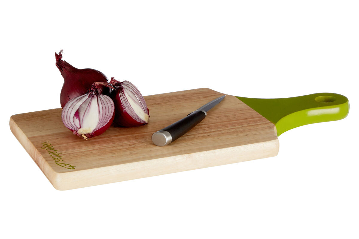 Orsina Dahra Wooden Paddle Chopping Boards - Set of 3 Icon Boards