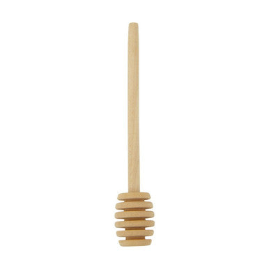 Orsina Bessan Wooden Honey Dipper – Natural Wood Drizzle Tool