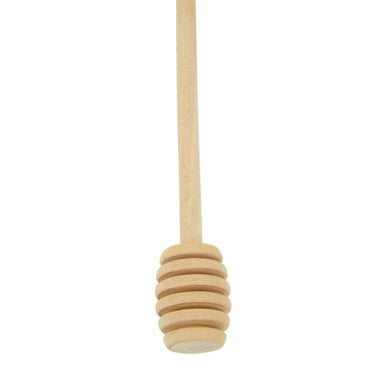 Orsina Bessan Wooden Honey Dipper – Natural Wood Drizzle Tool