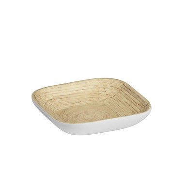 Orsina Kyoto White Spun Bamboo Serving Bowl – Sustainable Tableware