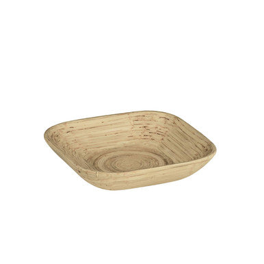 Orsina Kyoto Natural Bamboo Square Bowl – Small Japanese Serving Dish