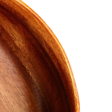 Orsina Kora Acacia 7 Piece Salad Serving Set – Modern Wood Tableware