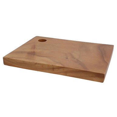 Orsina Kora Dark Acacia Wood Rectangular Chopping and Serving Board