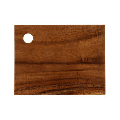 Orsina Kora Dark Acacia Wood Rectangular Chopping and Serving Board