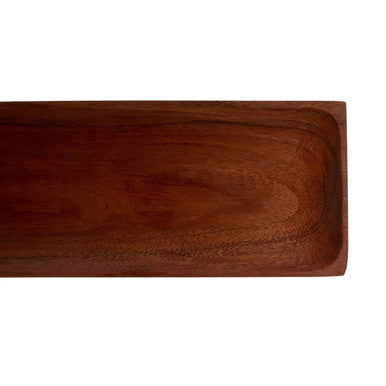 Orsina Acacia Wood 3 Piece Serving Dish Set with Tray | Dip Bowls