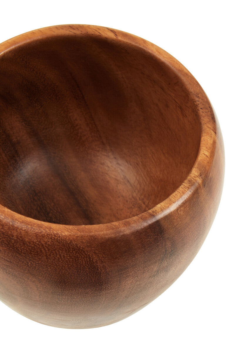 Orsina Kora Acacia Wood Mortar and Pestle – Tapered Spice Grinder