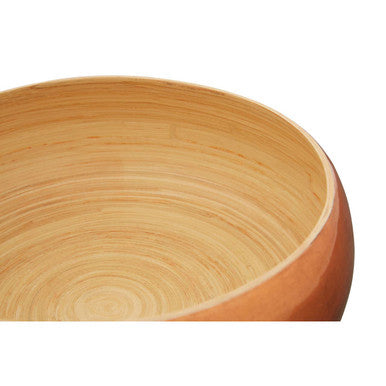 Orsina Kyoto Rose Gold Bowl – Hand-Spun Medium Metal Fruit Bowl