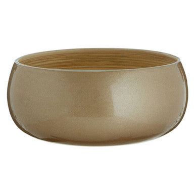 Orsina Kyoto Small Gold Bowl – Hand-Spun Metal Decorative Server