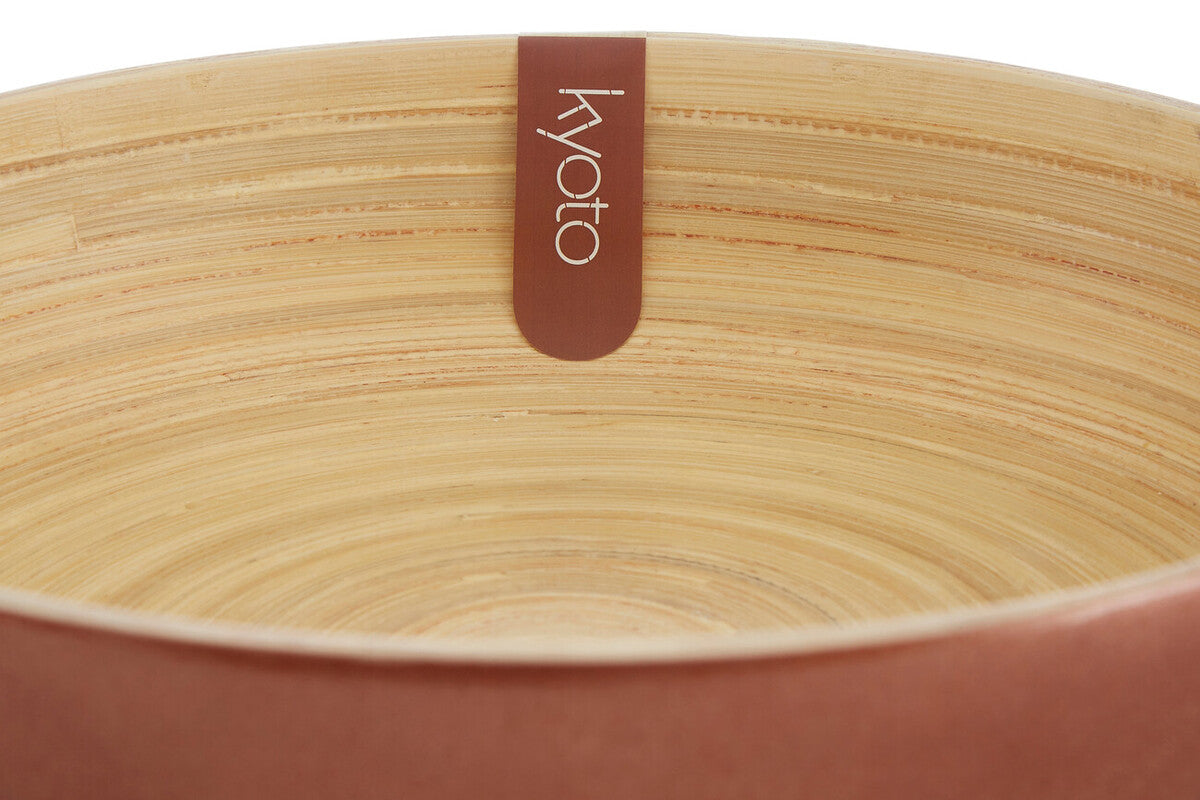 Orsina Kyoto Rose Gold Salad Bowl | Stainless Steel with Raised Edges