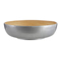 Orsina Kyoto Silver Salad Bowl – Modern Stainless Steel Serveware
