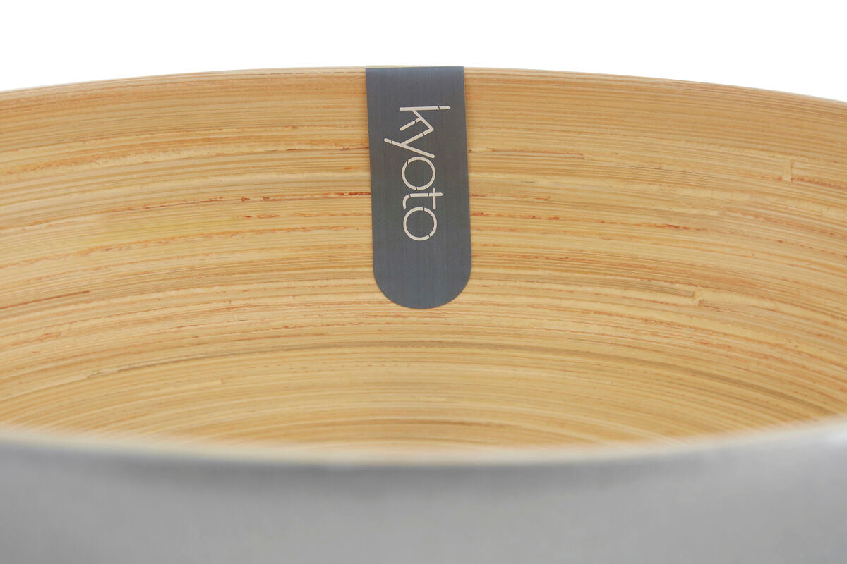 Orsina Kyoto Silver Salad Bowl – Modern Stainless Steel Serveware