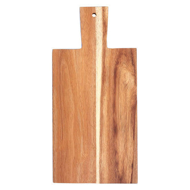 Orsina Socorro Acacia Wood Chopping and Serving Board with Blue Edge