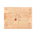 Orsina Rubberwood Pastry Board with Measurement Markings & Recipe