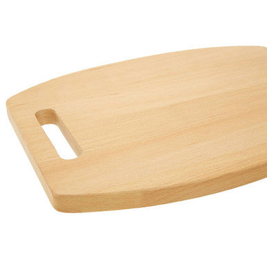 Orsina Lyna Beech Wood Chopping and Serving Board – Curved Rectangular