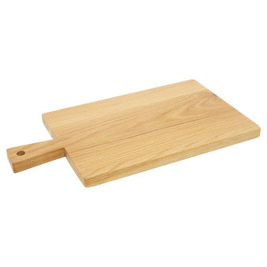 Orsina Lyna Large Oak Wood Paddle Chopping and Serving Board