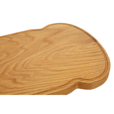 Orsina Lyna Bread Shaped Oak Wooden Chopping and Serving Board