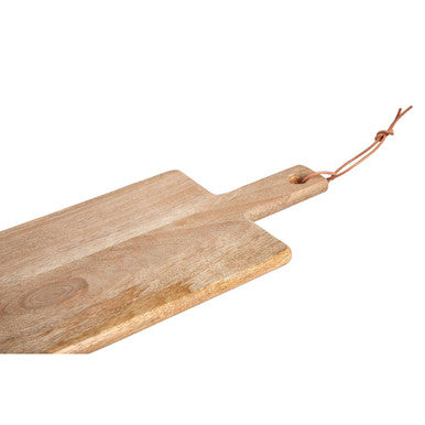 Orsina Kolkata Small Mango Wood Paddle Chopping and Serving Board
