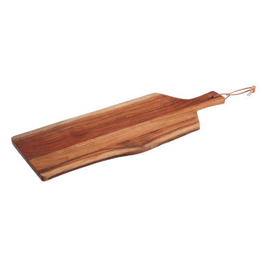 Orsina Socorro Large Acacia Wood Irregular Paddle Serving Board