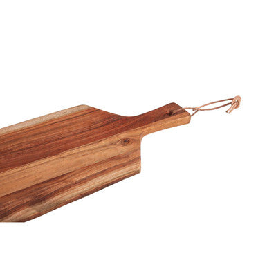 Orsina Socorro Large Acacia Wood Irregular Paddle Serving Board