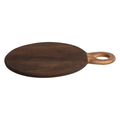 Orsina Kolkata Small Round Mango Wood Chopping and Serving Board