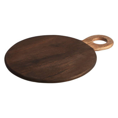 Orsina Kolkata Small Round Mango Wood Chopping and Serving Board