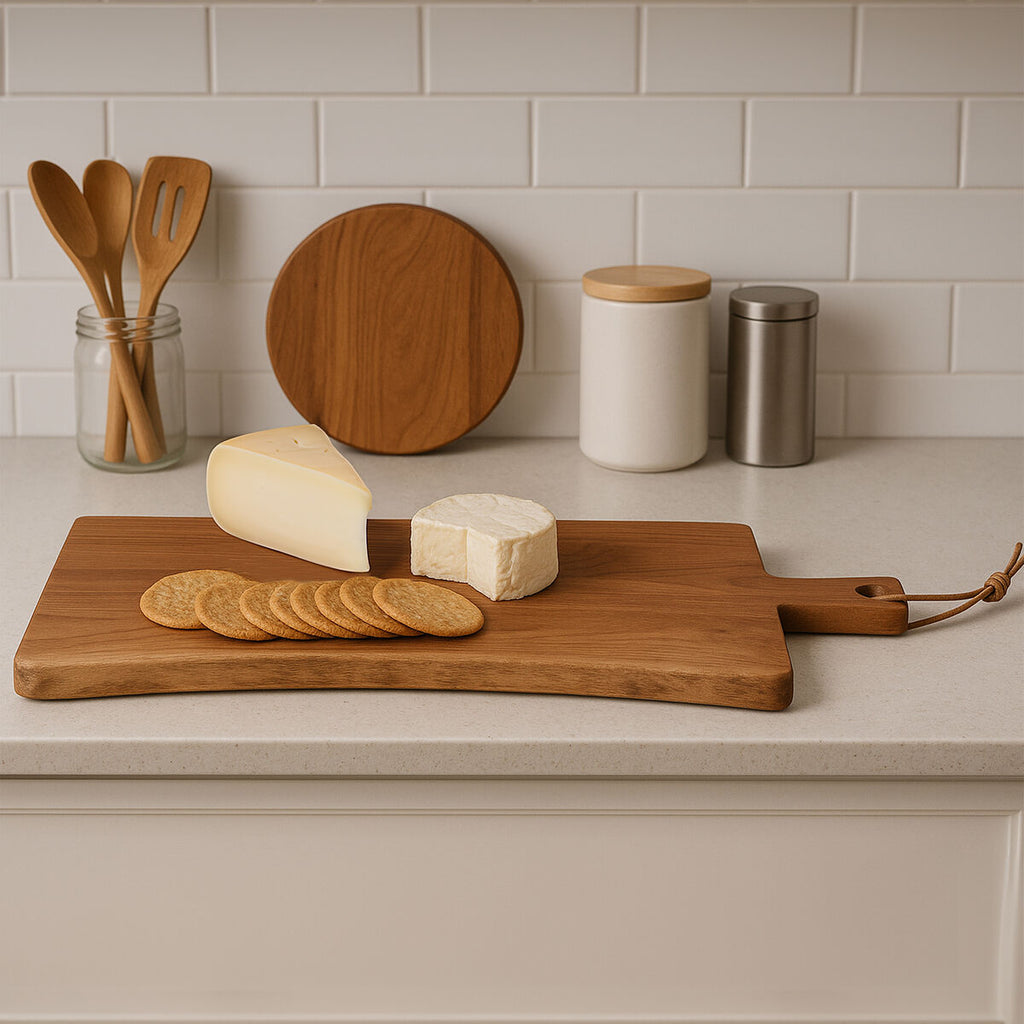 Orsina Socorro Acacia Wood Paddle Chopping and Serving Board
