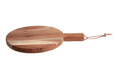 Orsina Socorro Acacia Wood Extra Small Round Chopping and Serving Board