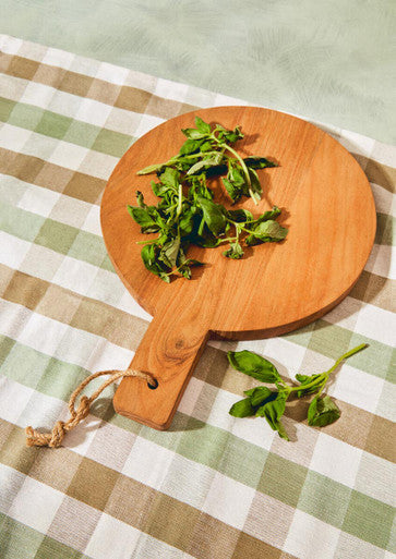 Orsina Socorro Acacia Wood Extra Small Round Chopping and Serving Board