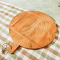 Orsina Socorro Acacia Wood Extra Small Round Chopping and Serving Board