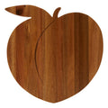 Orsina Acacia Wood Peach Chopping and Serving Board – Brown Wooden Platter