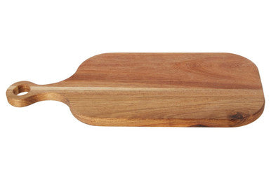 Orsina Socorro Acacia Wood Paddle Board | Rectangular Serving Board