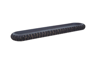 Orsina Kara Black Mango Wood Serving Dish – Oval Handcrafted Platter