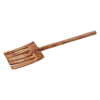 Orsina Kora Olive Wood Spaghetti Servers | Handcrafted Pasta Utensils