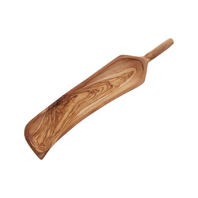 Orsina Olive Wood Curved Paddle Serving Board – Rustic Charcuterie Platter