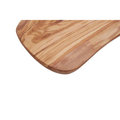 Orsina Olive Wood Serving Board with Handle – Rustic Charcuterie Platter