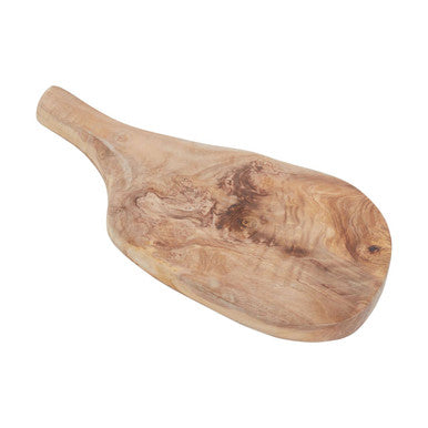 Orsina Kora Olive Wood Serving Board – Rustic Wooden Cheese Platter