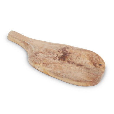 Orsina Kora Olive Wood Serving Board – Rustic Wooden Cheese Platter