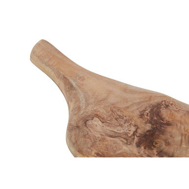Orsina Kora Olive Wood Serving Board – Rustic Wooden Cheese Platter