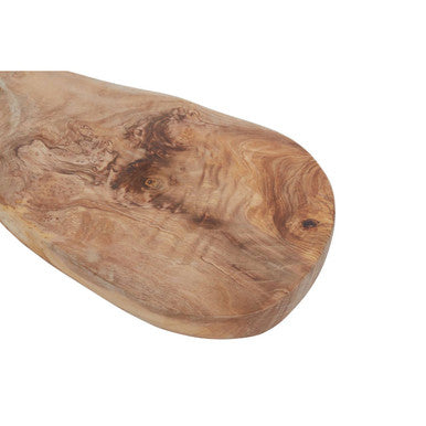 Orsina Kora Olive Wood Serving Board – Rustic Wooden Cheese Platter